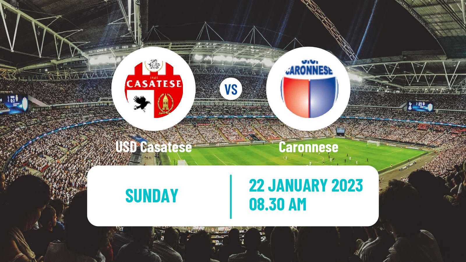 Soccer Italian Serie D - Group B Casatese - Caronnese