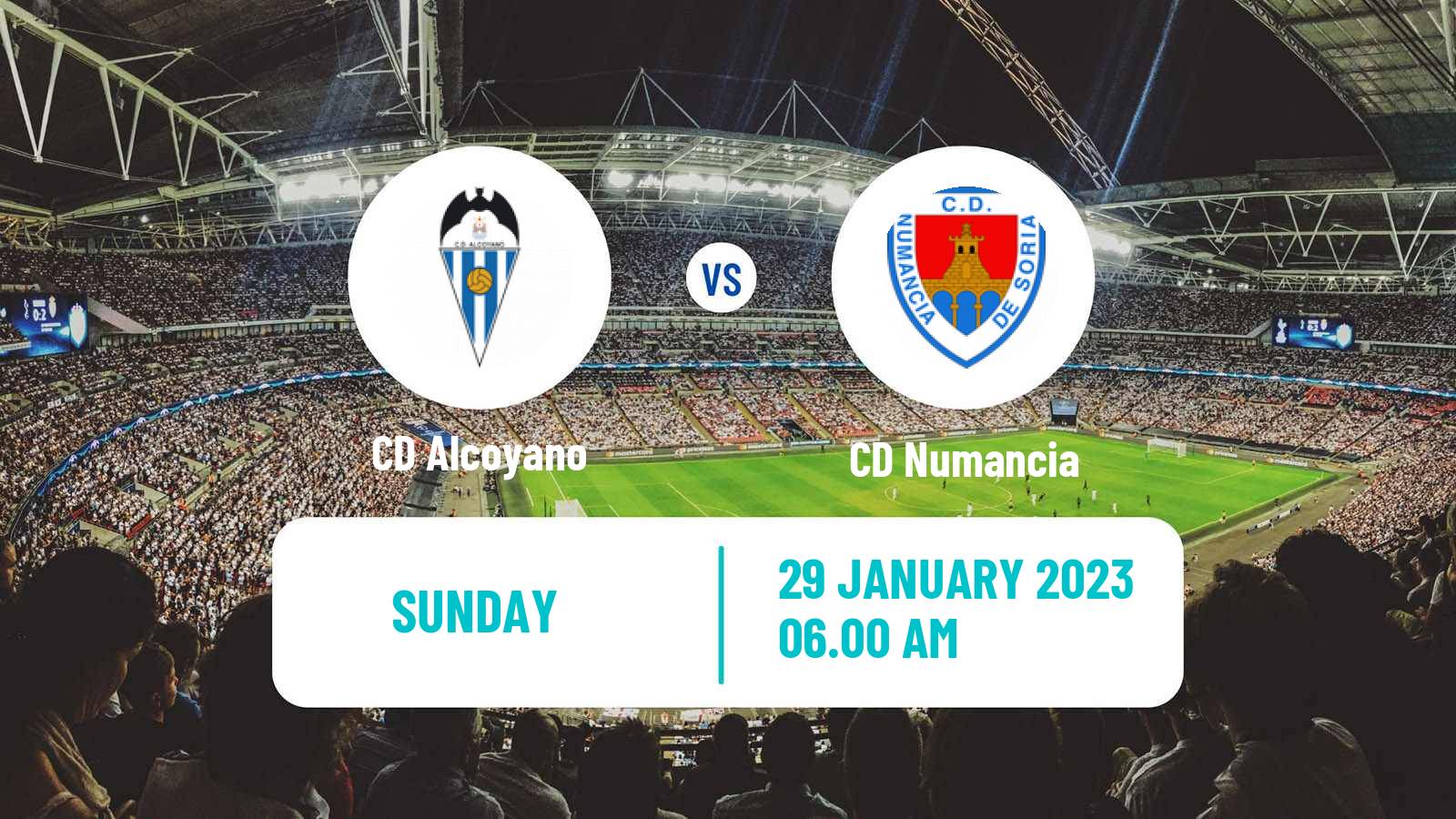 Soccer Spanish Primera RFEF Group 2 Alcoyano - Numancia