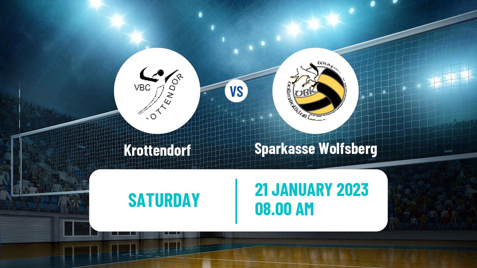 Volleyball Austrian 2 Bundesliga Volleyball Women Krottendorf - Sparkasse Wolfsberg