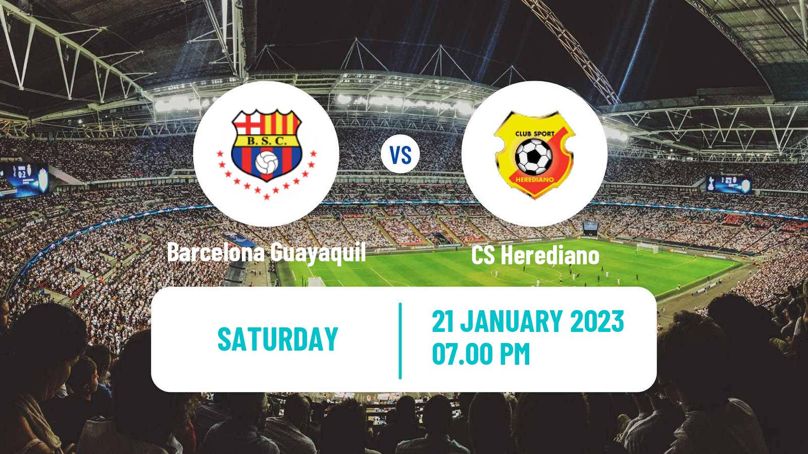 Soccer Club Friendly Barcelona Guayaquil - Herediano