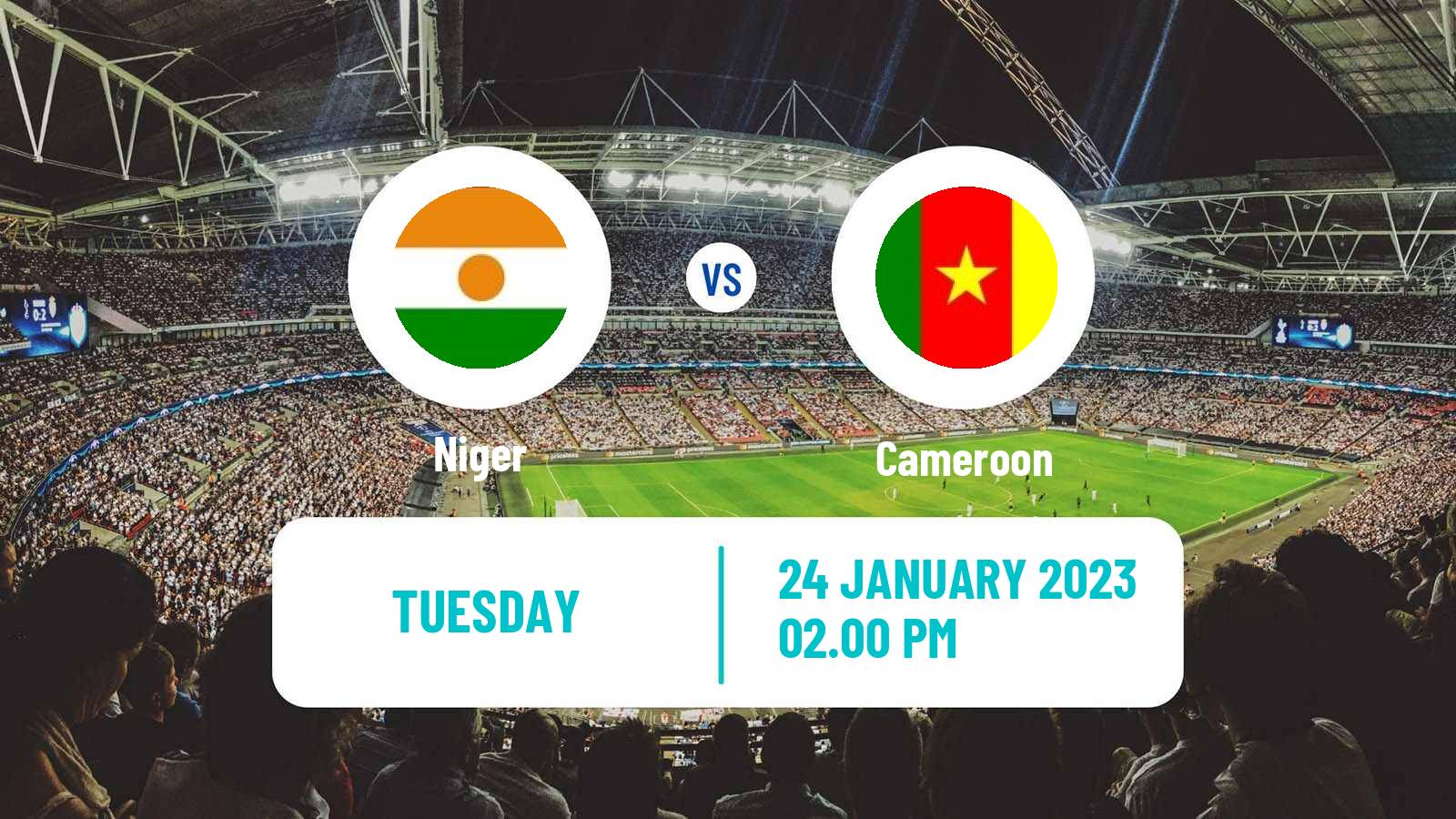 Soccer African Nations Championship Niger - Cameroon