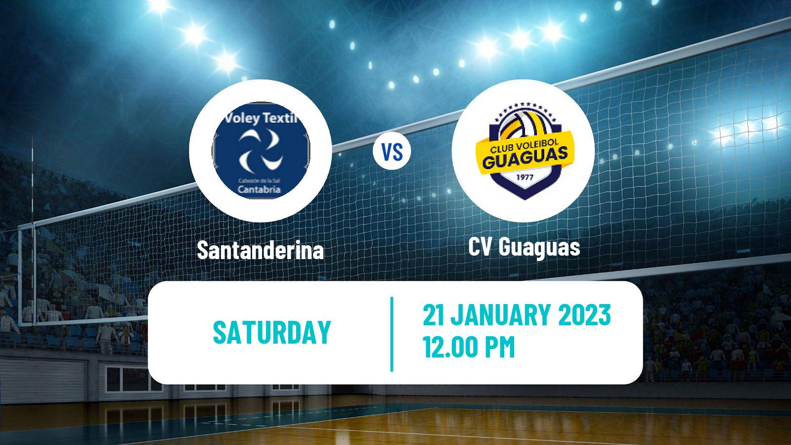 Volleyball Spanish SuperLiga Volleyball Santanderina - Guaguas