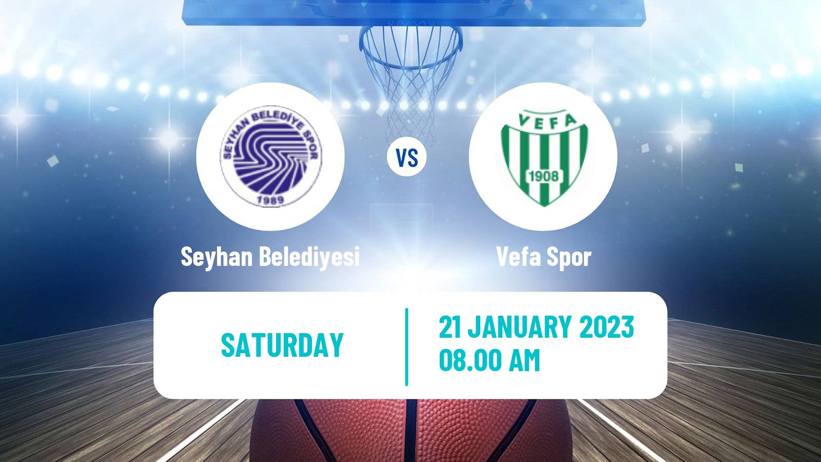 Basketball Turkish TB2L Seyhan Belediyesi - Vefa Spor