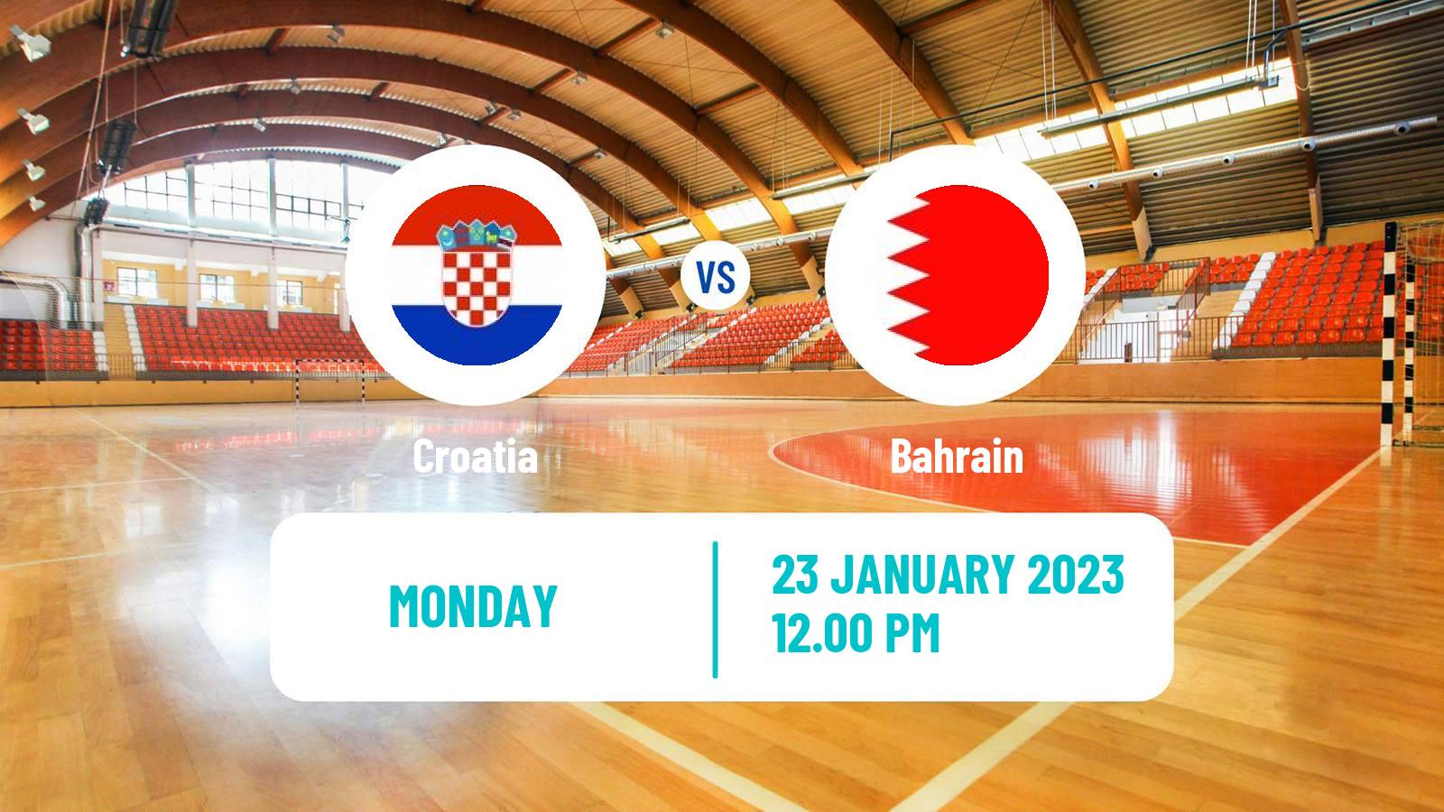 Handball Handball World Championship Croatia - Bahrain