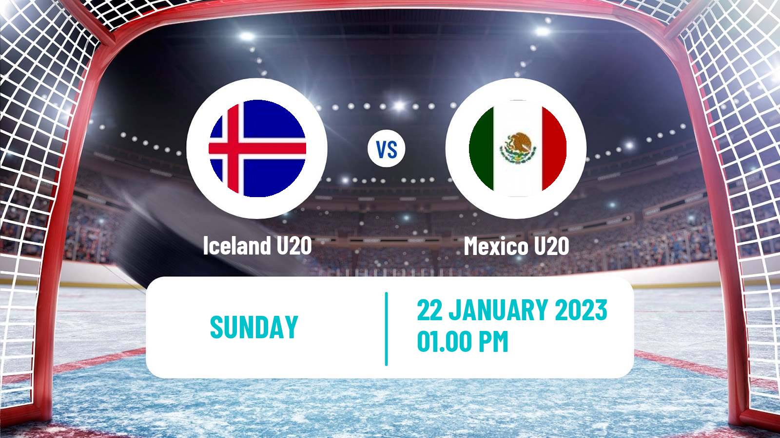 Hockey IIHF World U20 Championship IIB Iceland U20 - Mexico U20