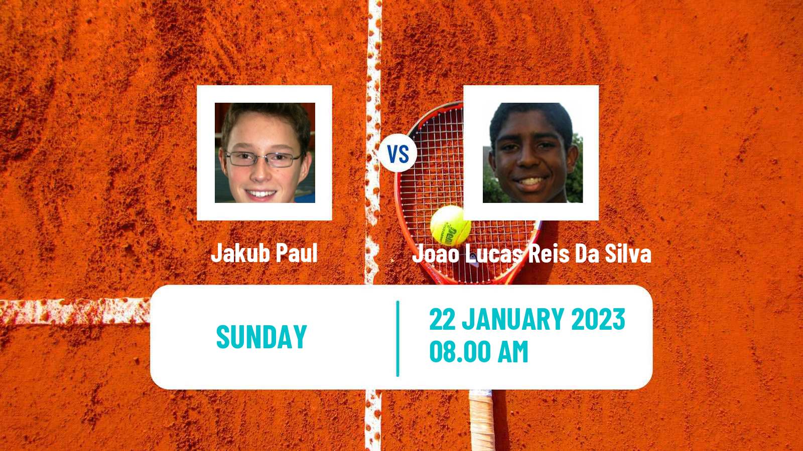Tennis ATP Challenger Jakub Paul - Joao Lucas Reis Da Silva