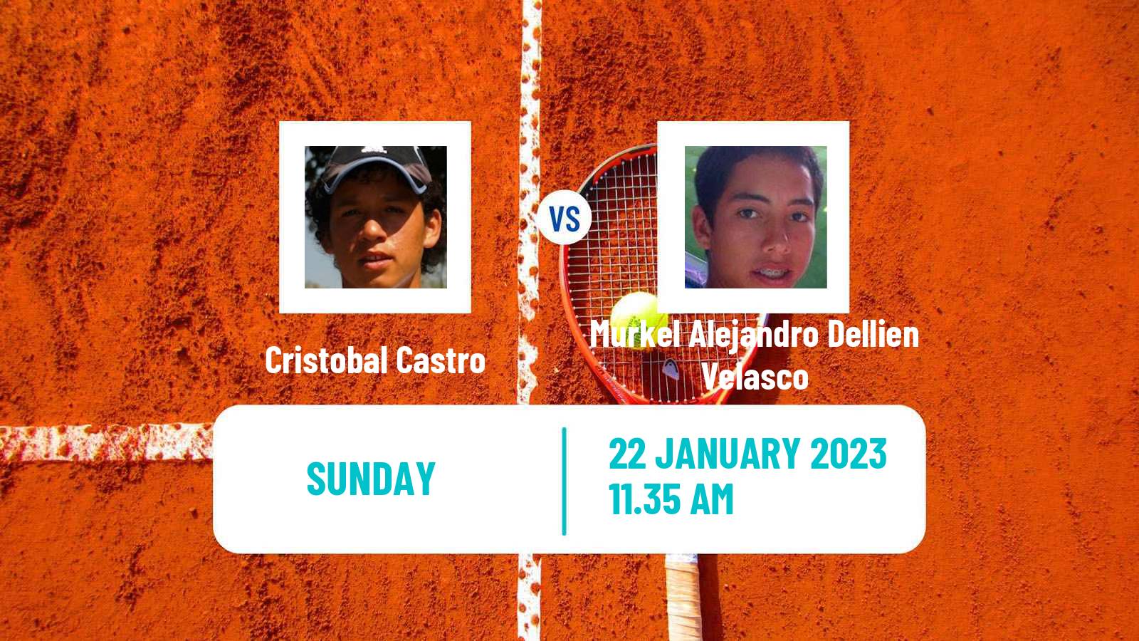 Tennis ATP Challenger Cristobal Castro - Murkel Alejandro Dellien Velasco