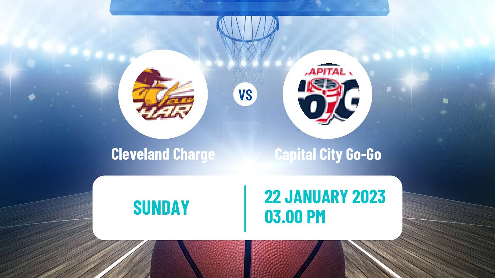 Basketball NBA G-League Cleveland Charge - Capital City Go-Go