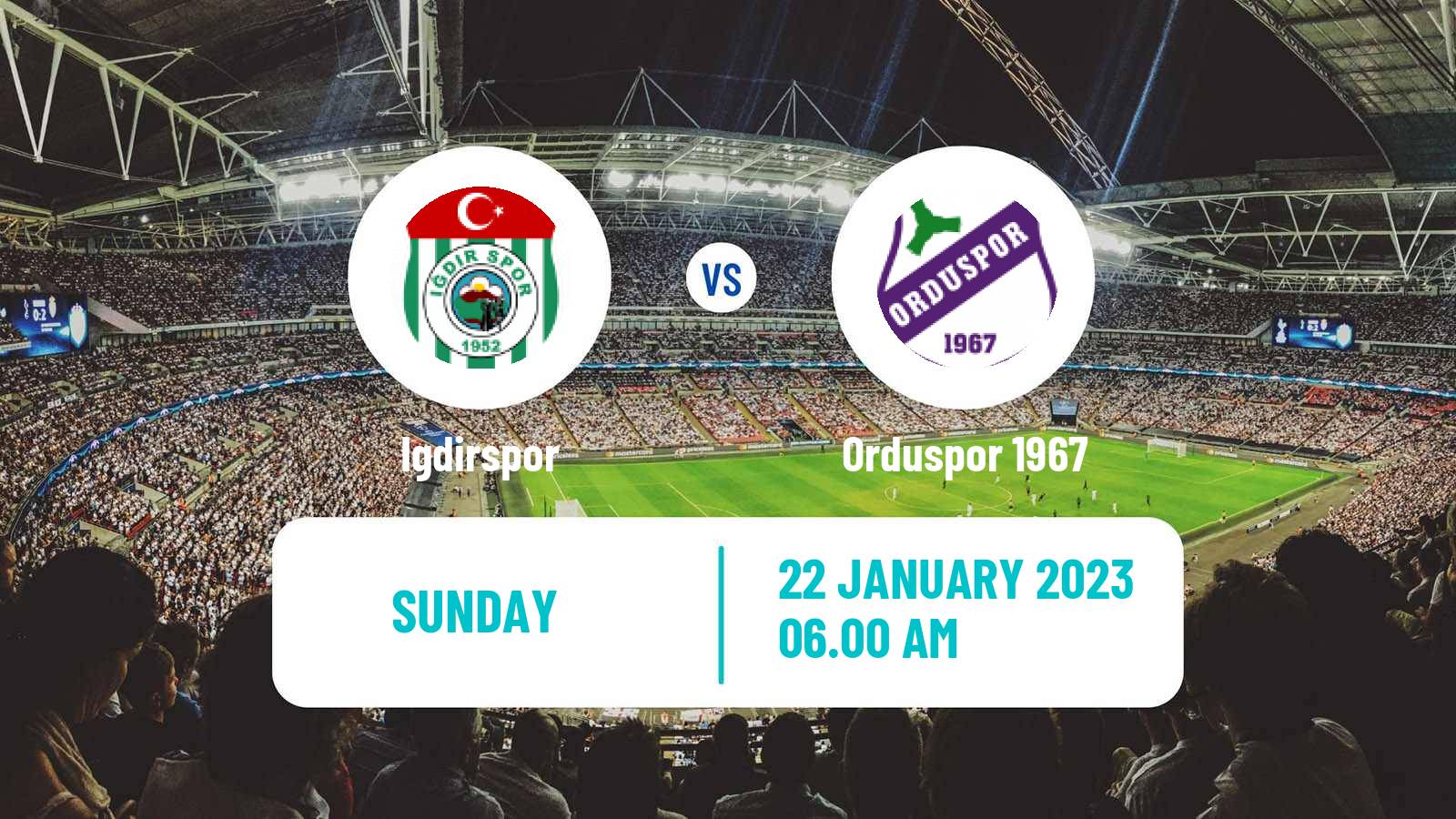 Soccer Turkish 3 Lig Group 2 Igdirspor - Orduspor 1967