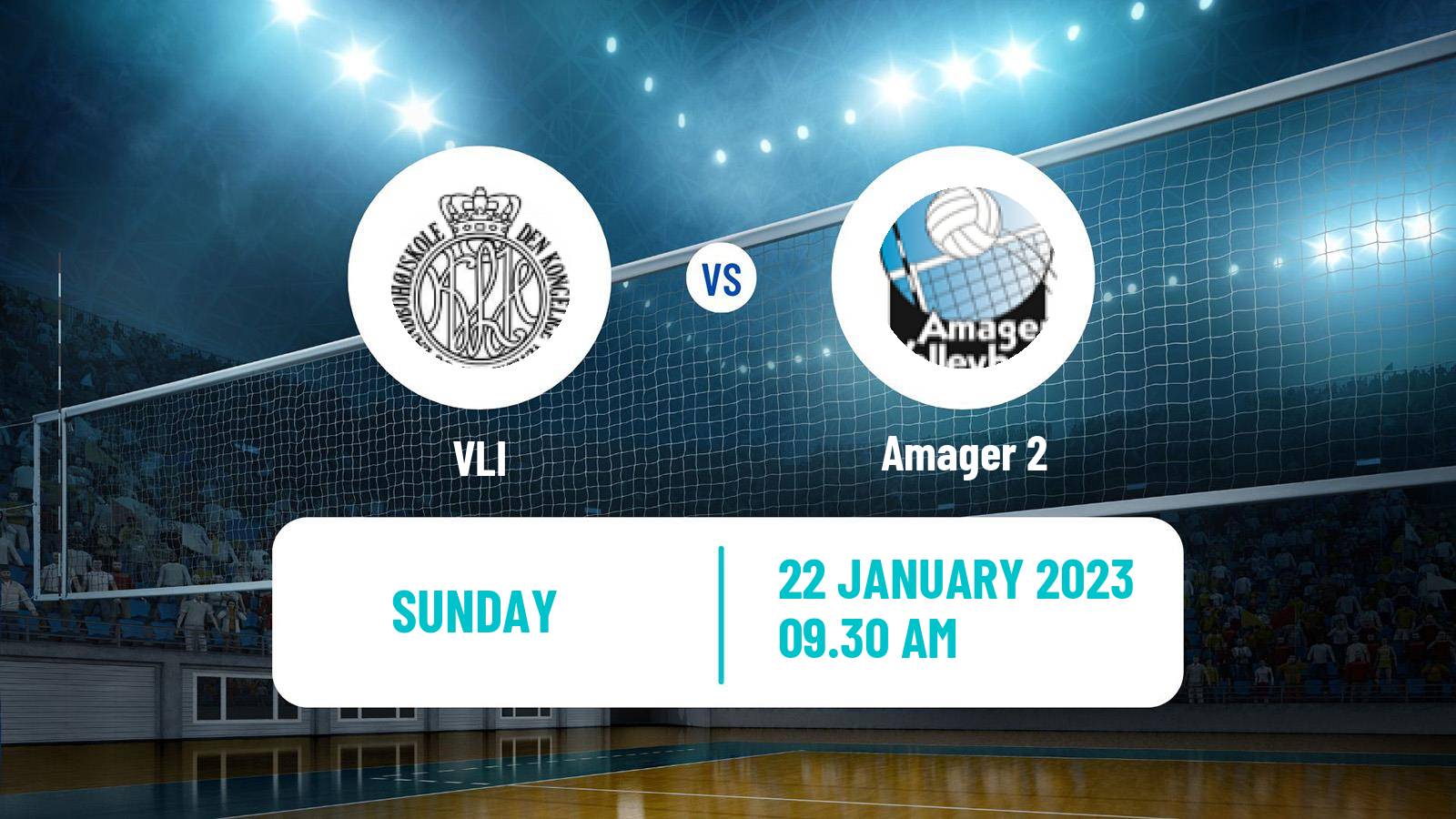 Volleyball Danish 1 Division East Volleyball Women VLI - Amager 2