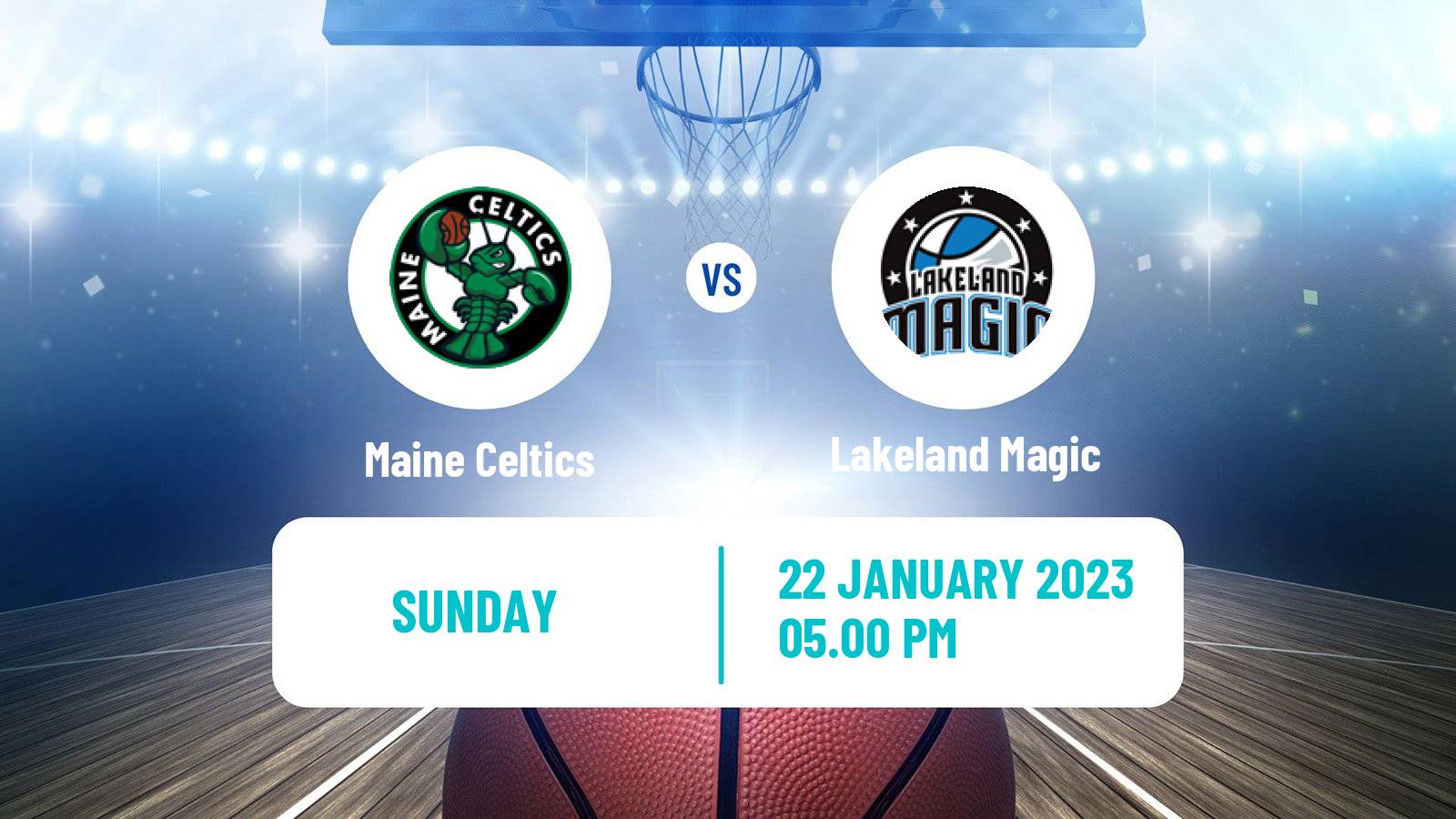 Basketball NBA G-League Maine Celtics - Lakeland Magic