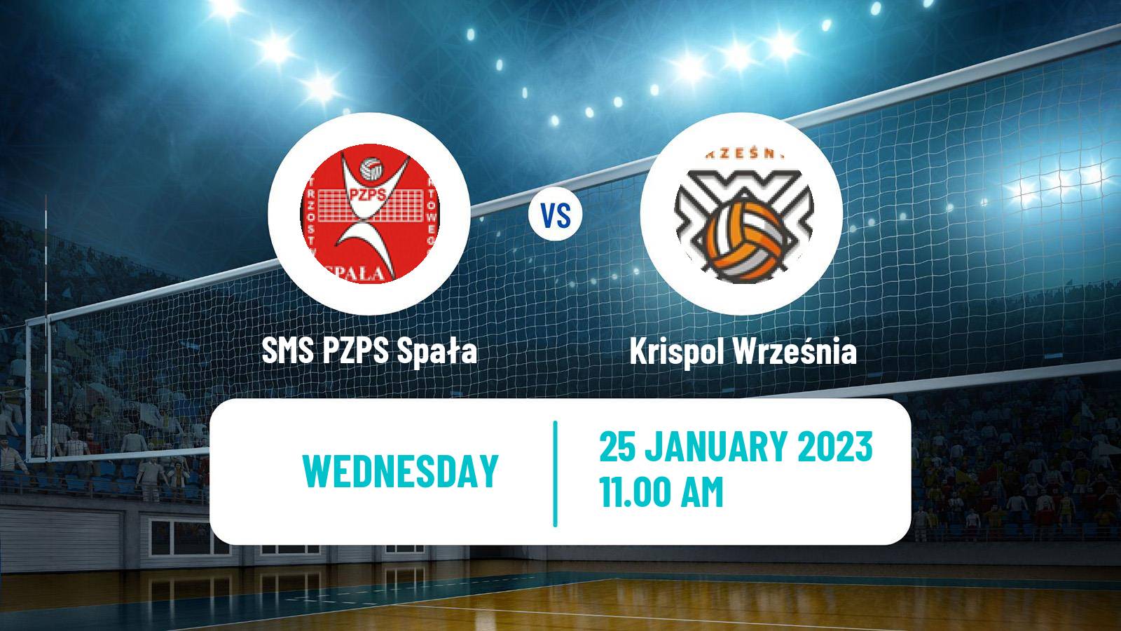 Volleyball Polish I Liga Volleyball SMS PZPS Spała - Krispol Września