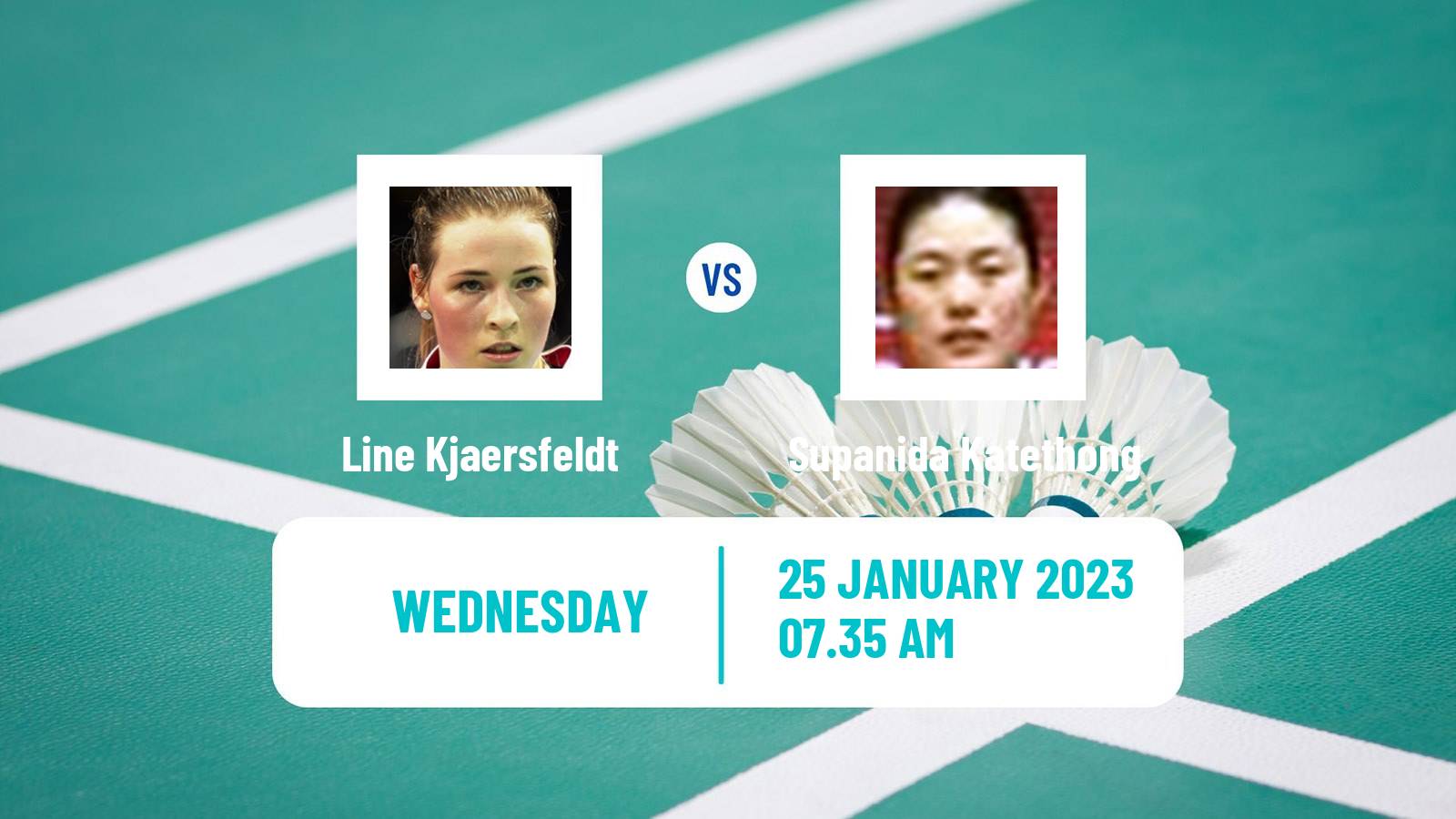 Badminton Badminton Line Kjaersfeldt - Supanida Katethong