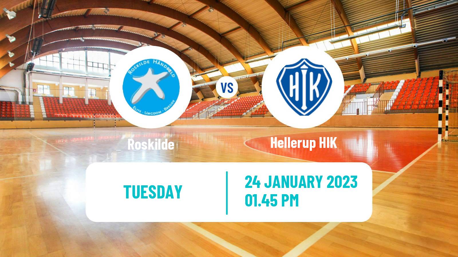 Handball Danish 1 Division Handball Women Roskilde - Hellerup HIK