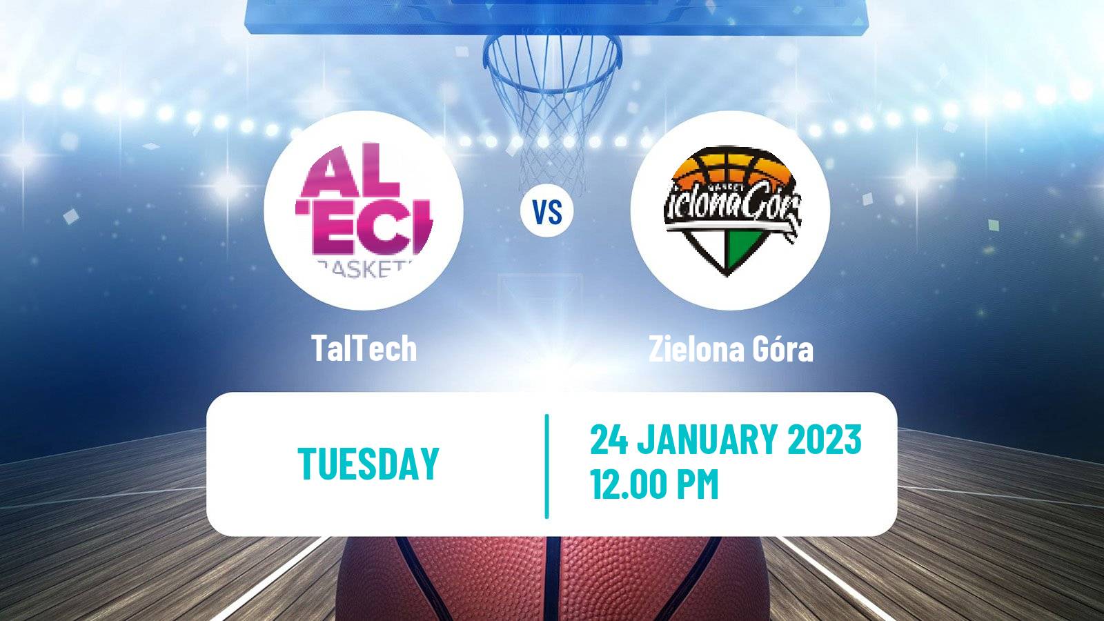 Basketball ENBL TalTech - Zielona Góra