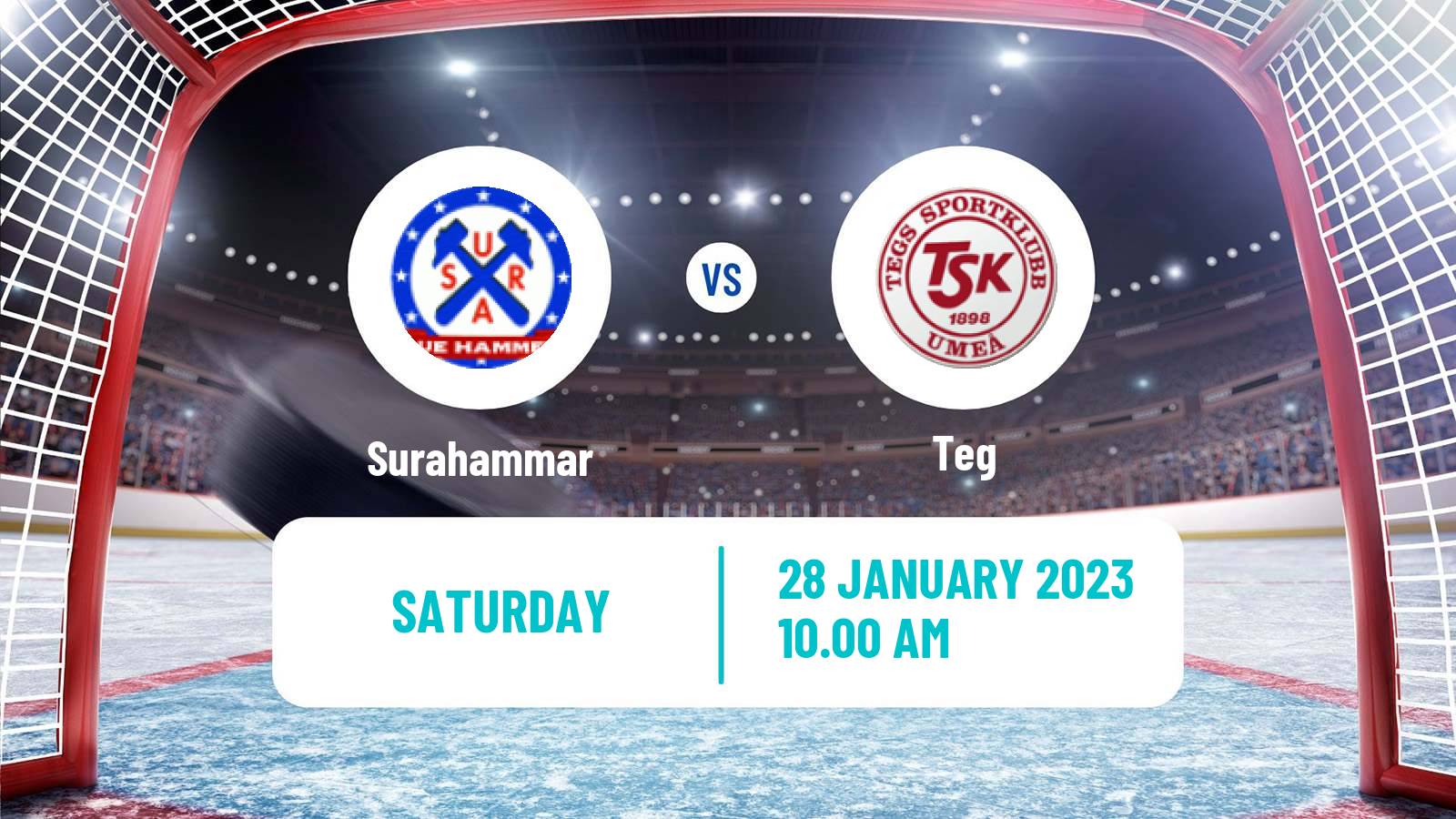 Hockey Swedish HockeyEttan Norra Var Surahammar - Teg