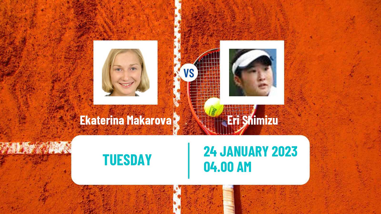 Tennis ITF Tournaments Ekaterina Makarova - Eri Shimizu