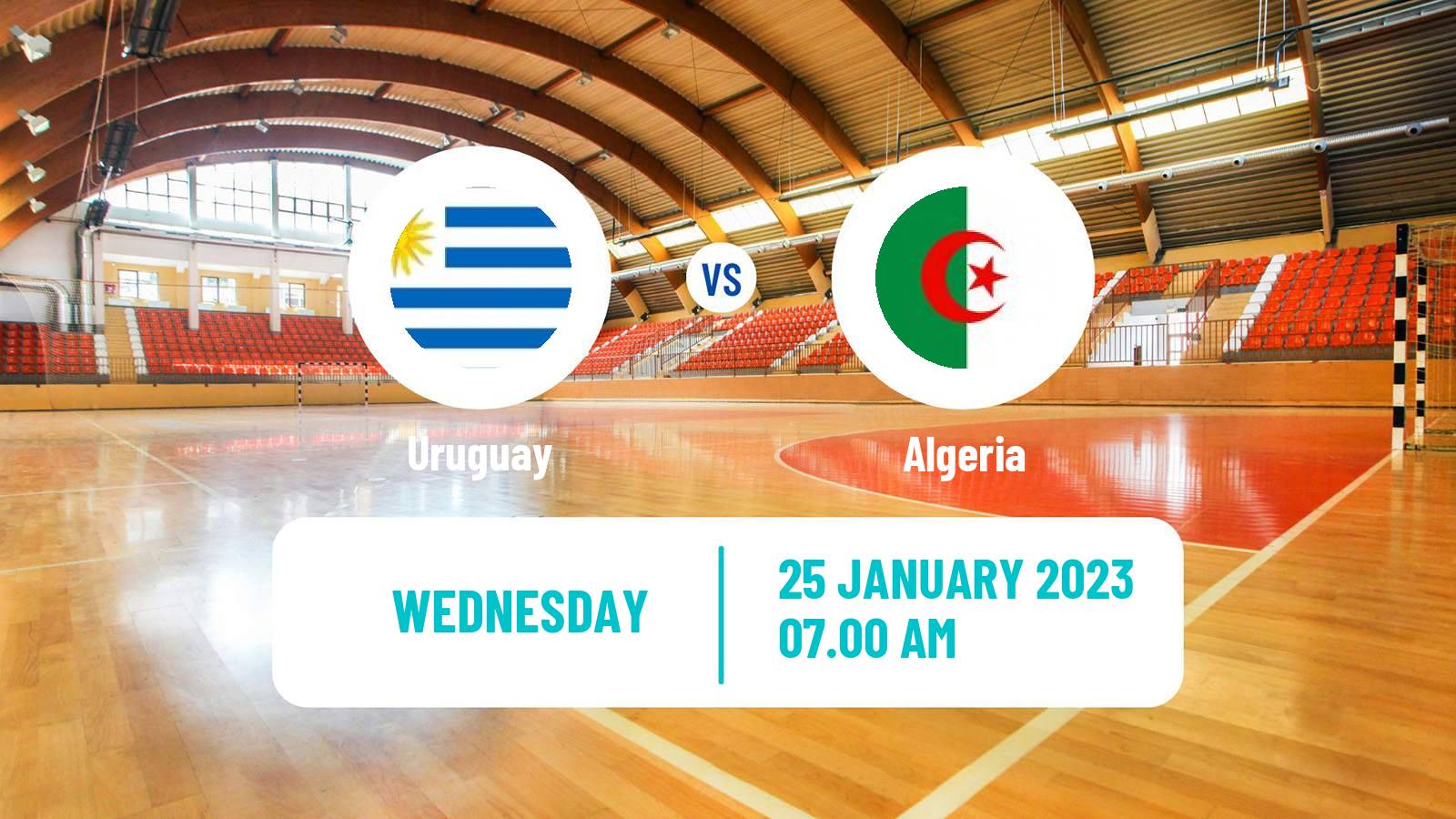 Handball Handball World Championship Uruguay - Algeria