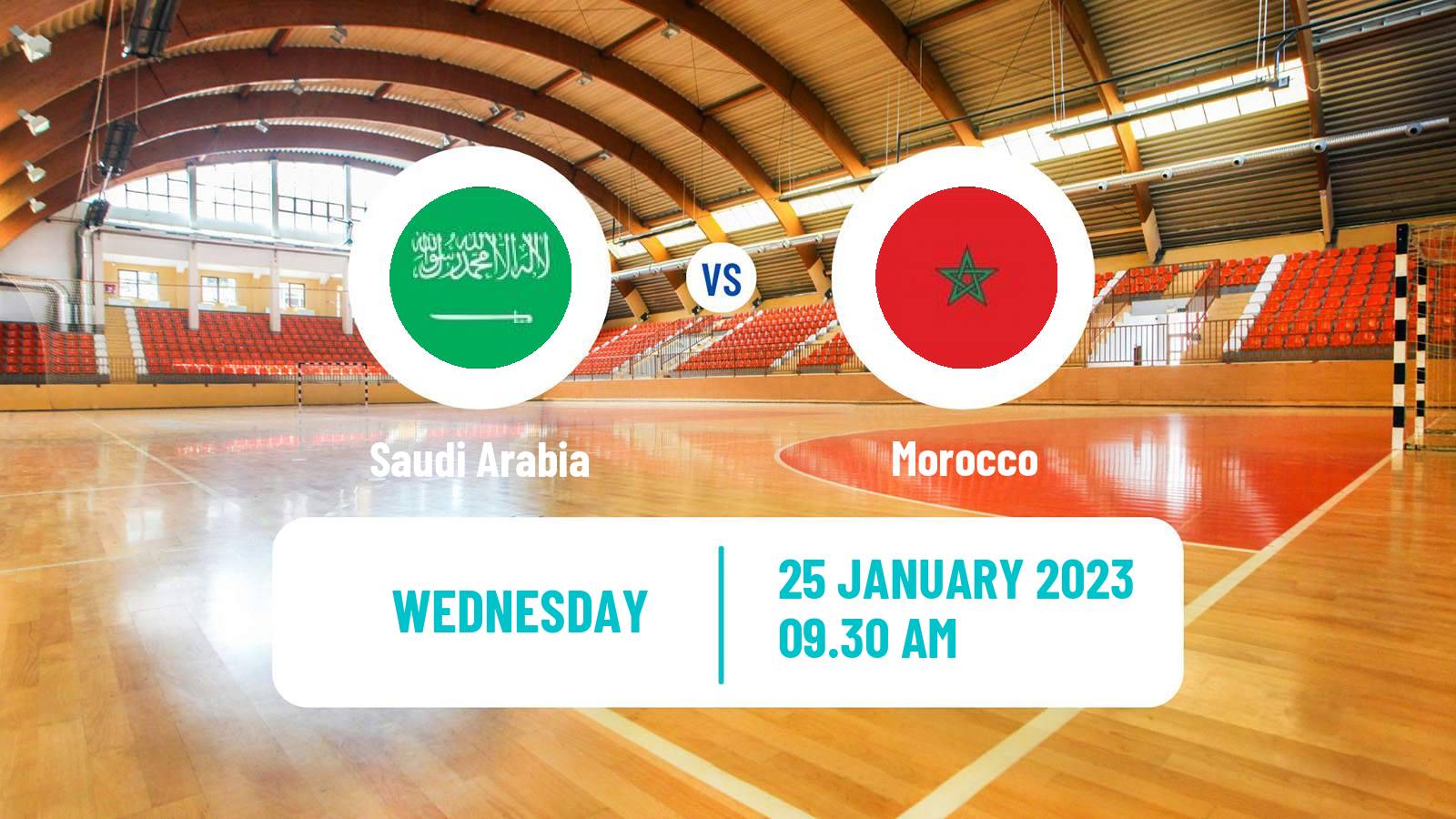 Handball Handball World Championship Saudi Arabia - Morocco