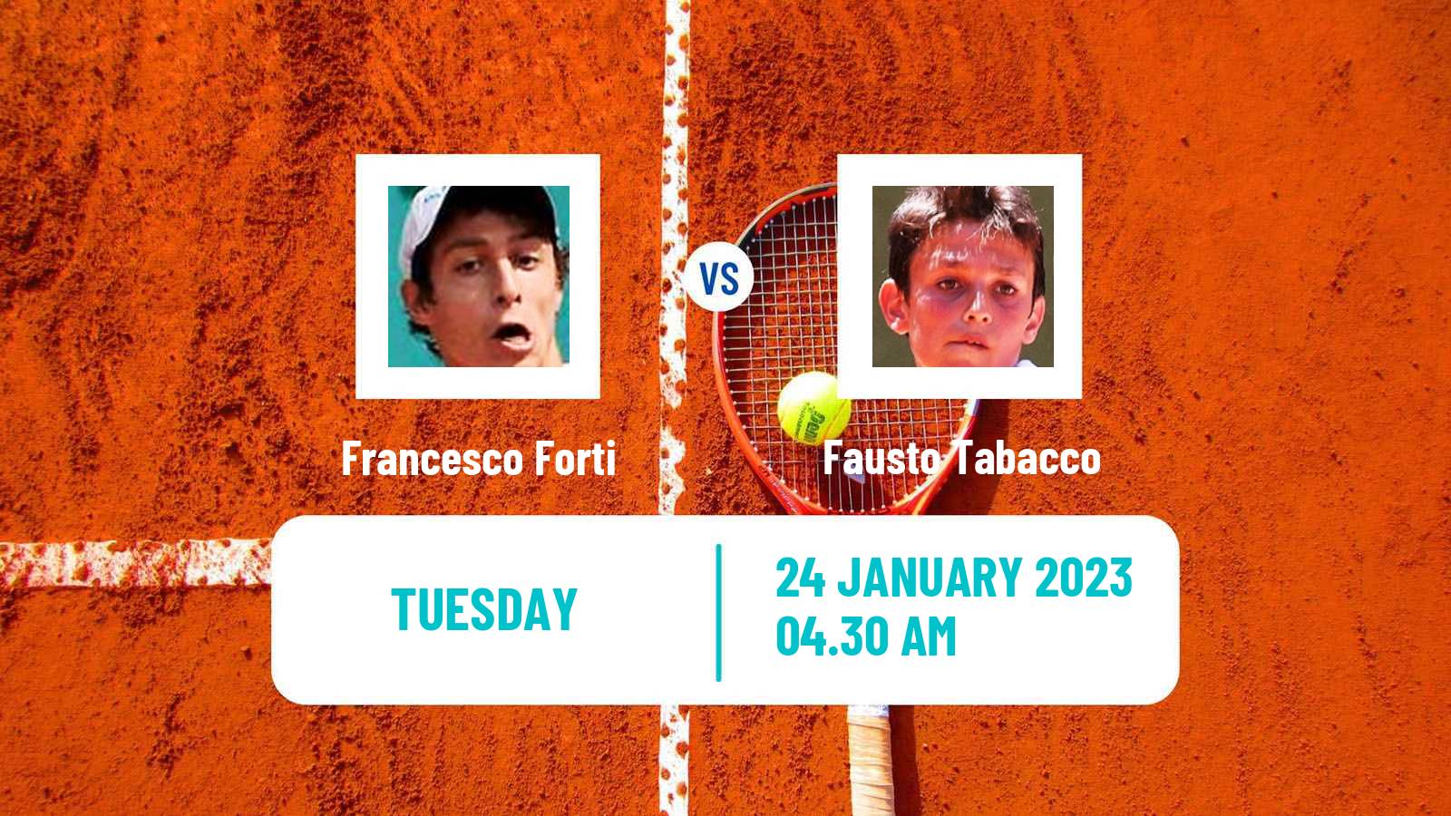 Tennis ITF Tournaments Francesco Forti - Fausto Tabacco