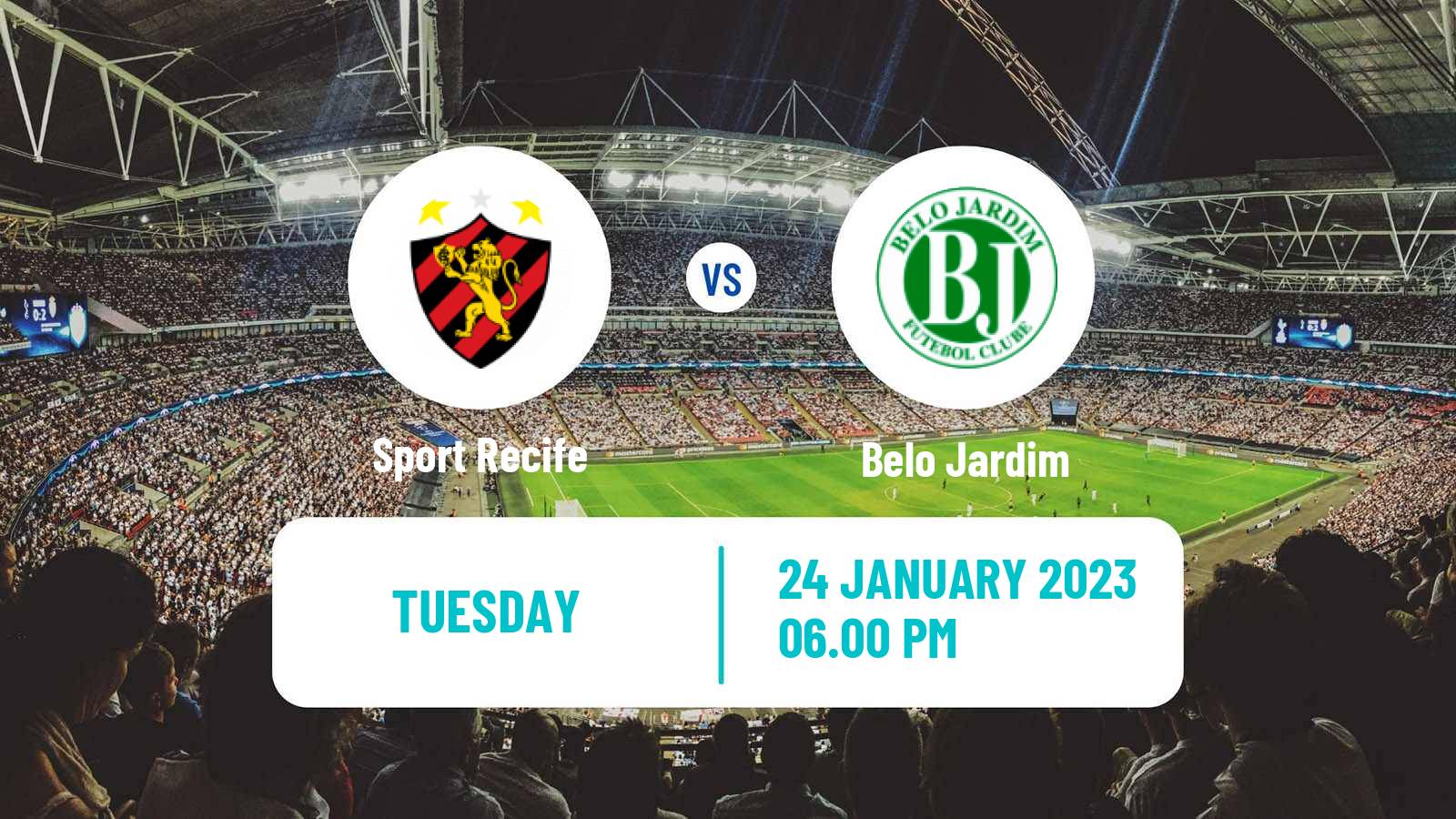 Soccer Brazilian Campeonato Pernambucano Sport Recife - Belo Jardim