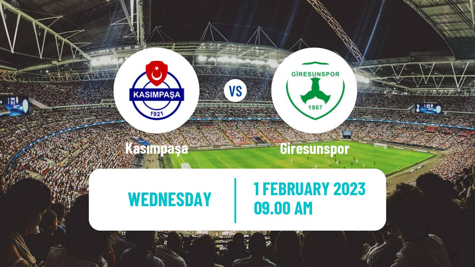 Soccer Turkish Super League Kasımpaşa - Giresunspor