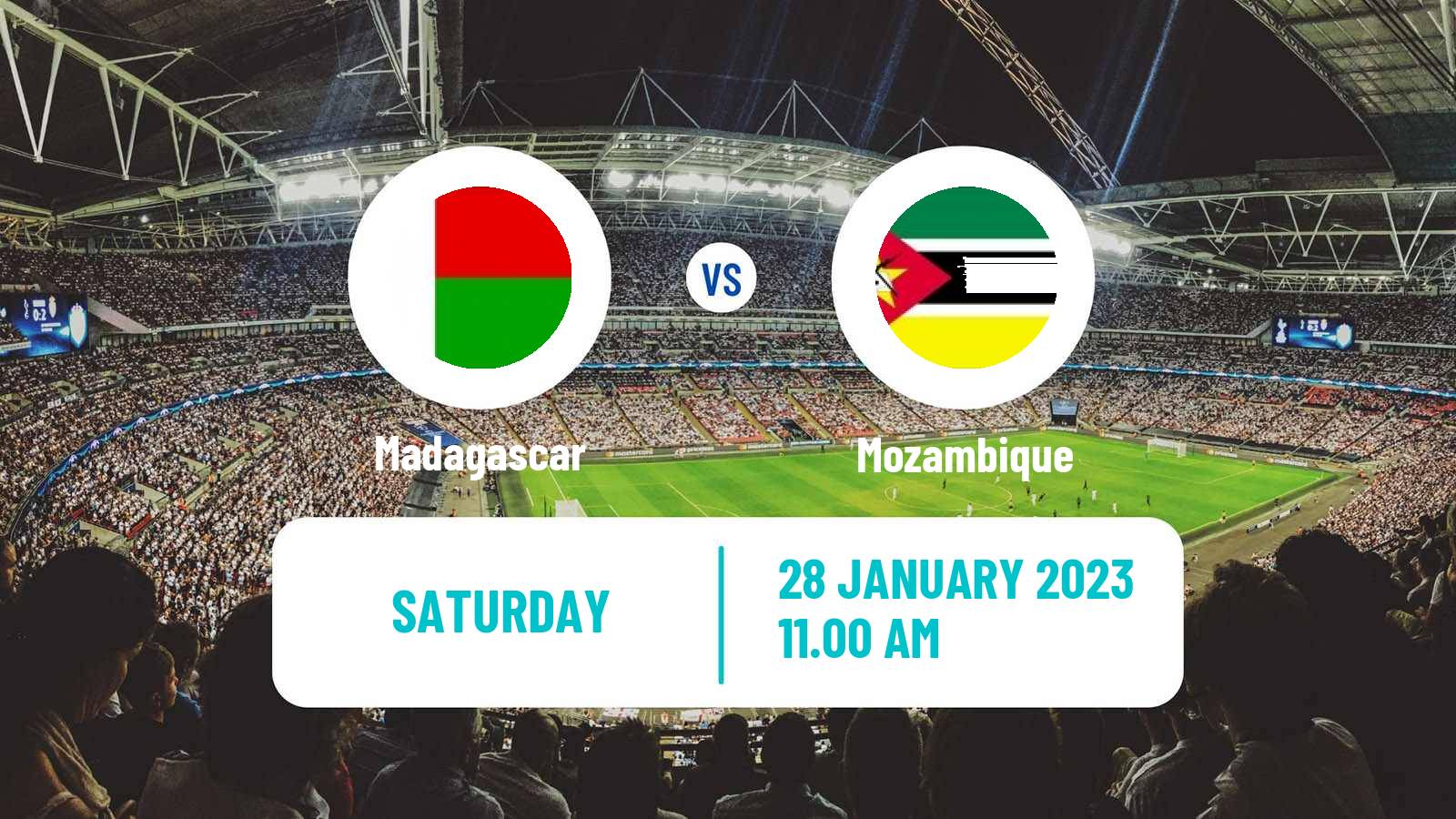 Soccer African Nations Championship Madagascar - Mozambique