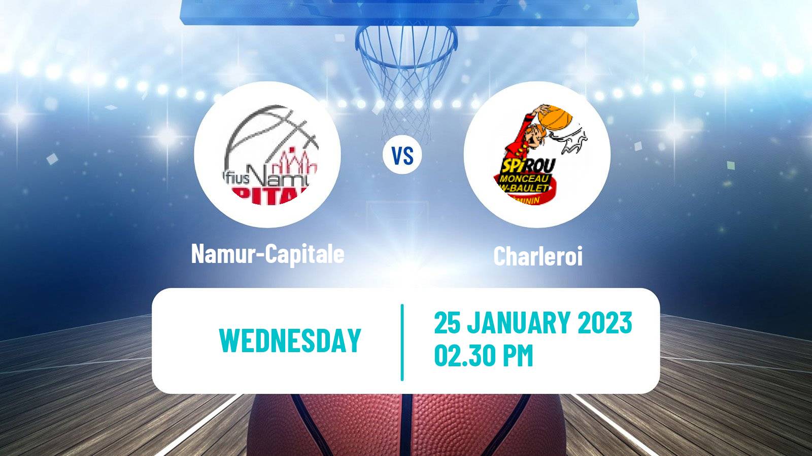 Basketball Belgian Top Division Basketball Women Namur-Capitale - Charleroi