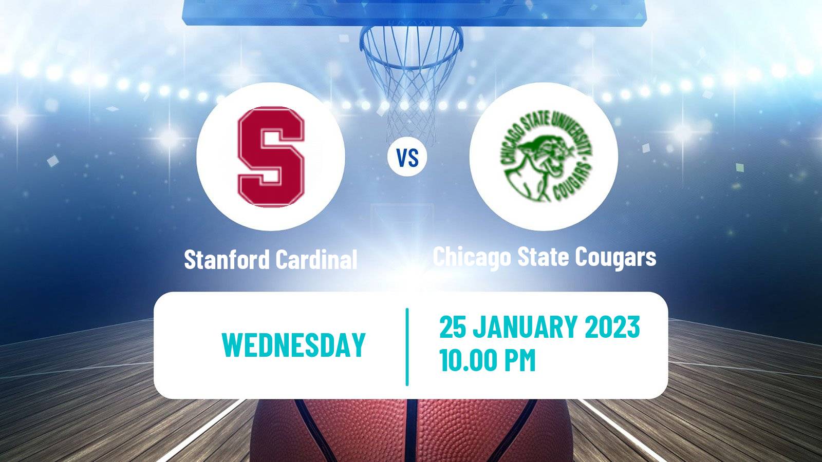 Basketball NCAA College Basketball Stanford Cardinal - Chicago State Cougars