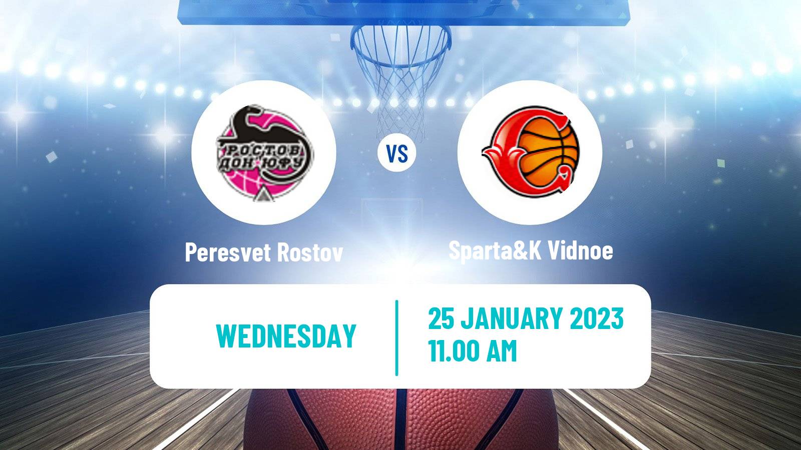 Basketball Russian Premier League Basketball Women Peresvet Rostov - Sparta&K Vidnoe