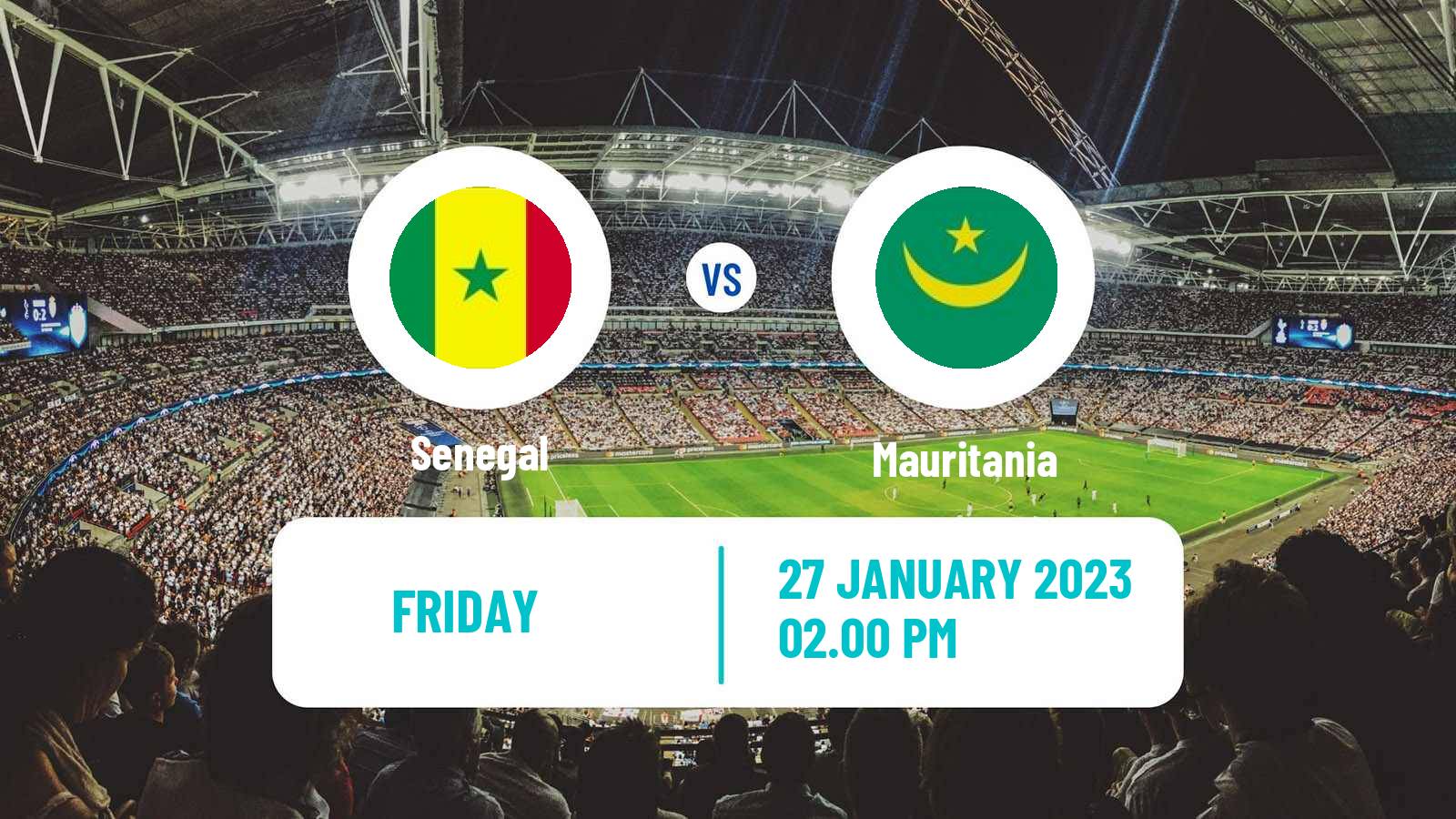 Soccer African Nations Championship Senegal - Mauritania