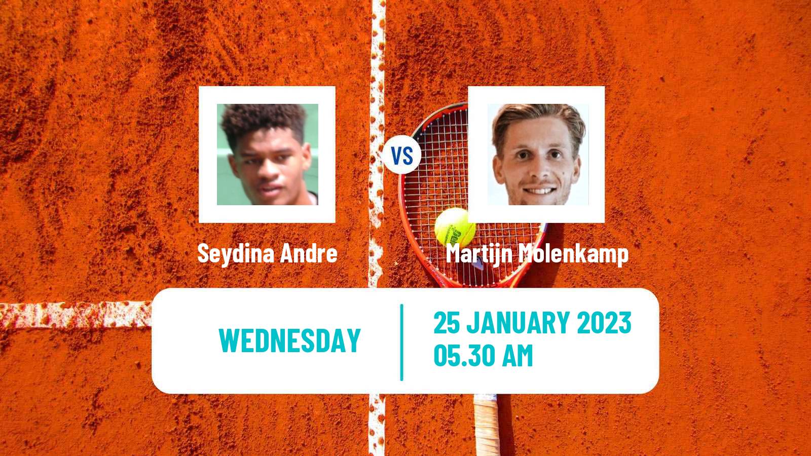 Tennis ITF Tournaments Seydina Andre - Martijn Molenkamp