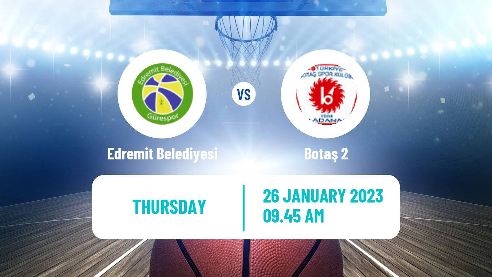 Basketball Turkish TKBL Women Edremit Belediyesi - Botaş 2