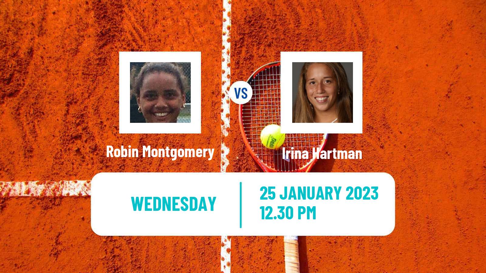 Tennis ITF Tournaments Robin Montgomery - Irina Hartman