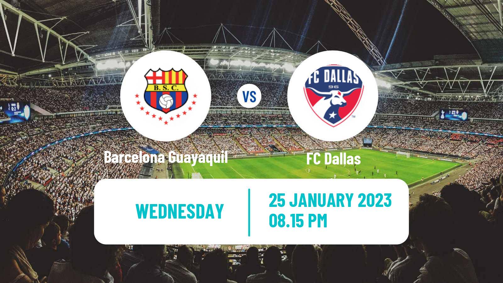 Soccer Club Friendly Barcelona Guayaquil - FC Dallas