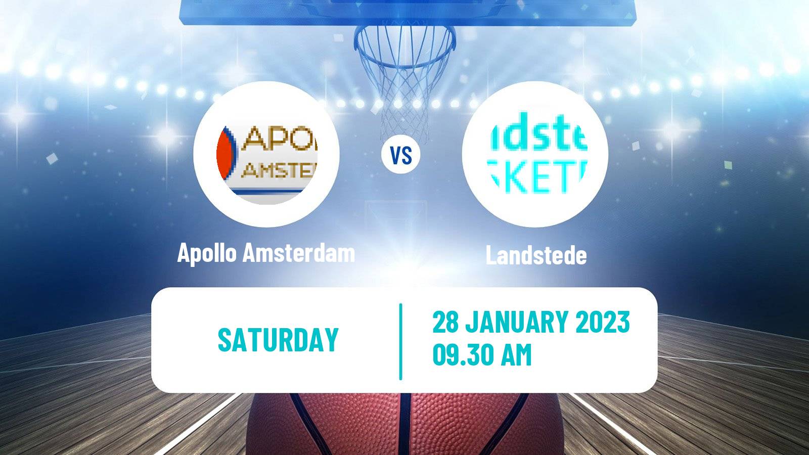 Basketball BNXT League Apollo Amsterdam - Landstede