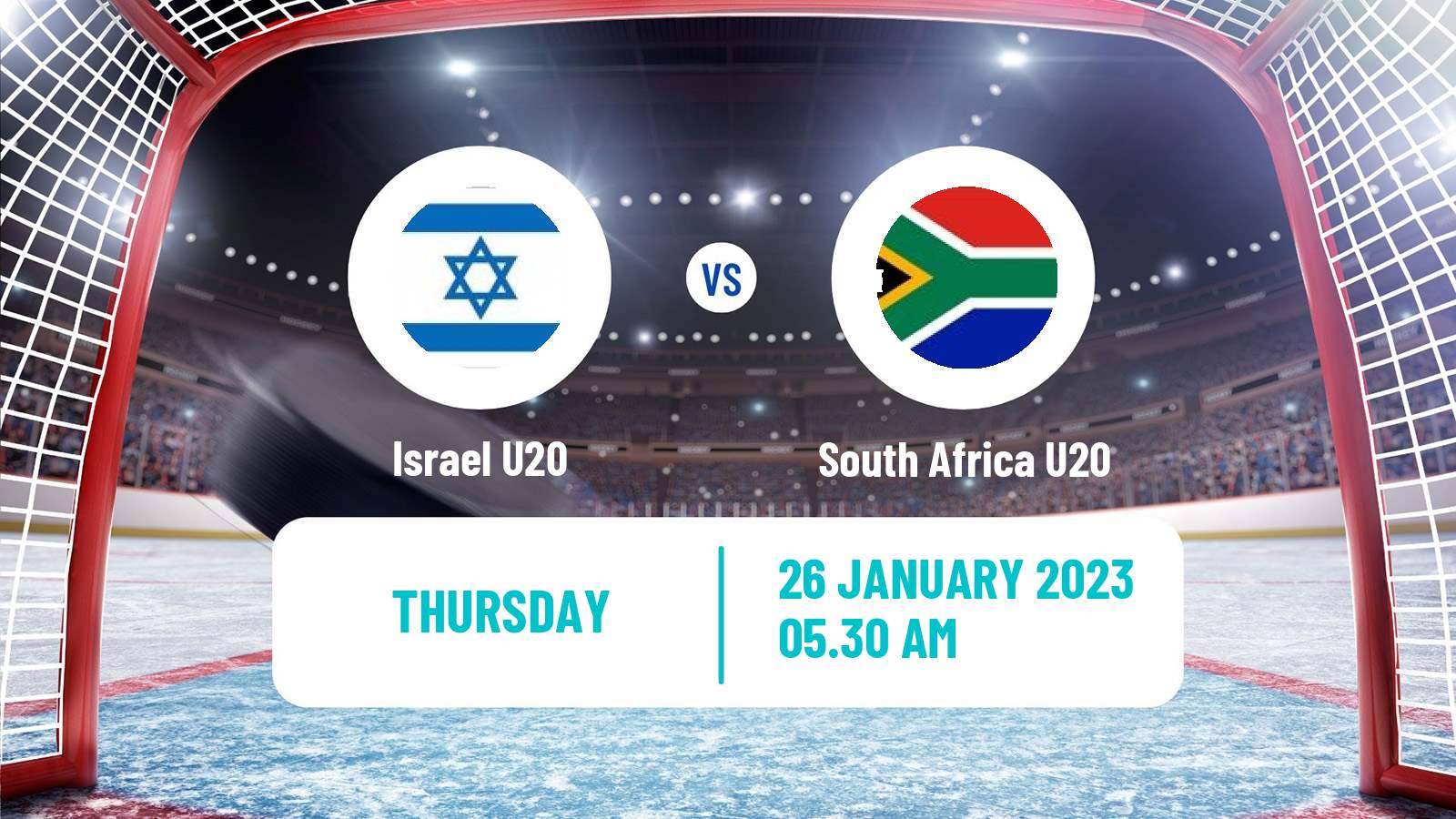Hockey IIHF World U20 Championship III Israel U20 - South Africa U20