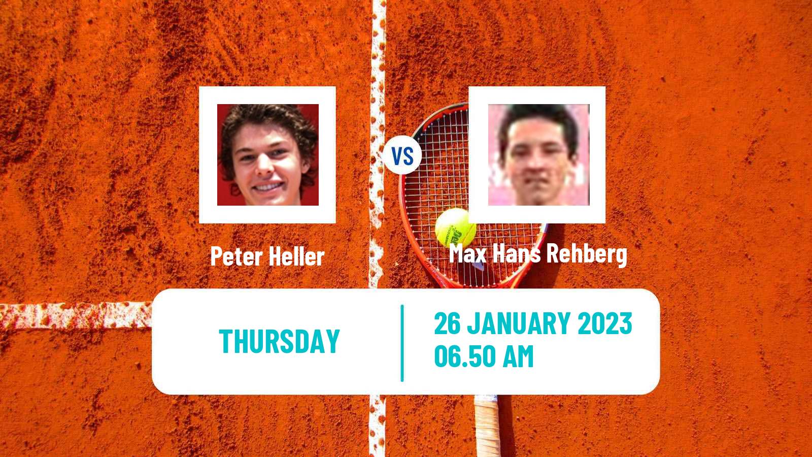 Tennis ITF Tournaments Peter Heller - Max Hans Rehberg