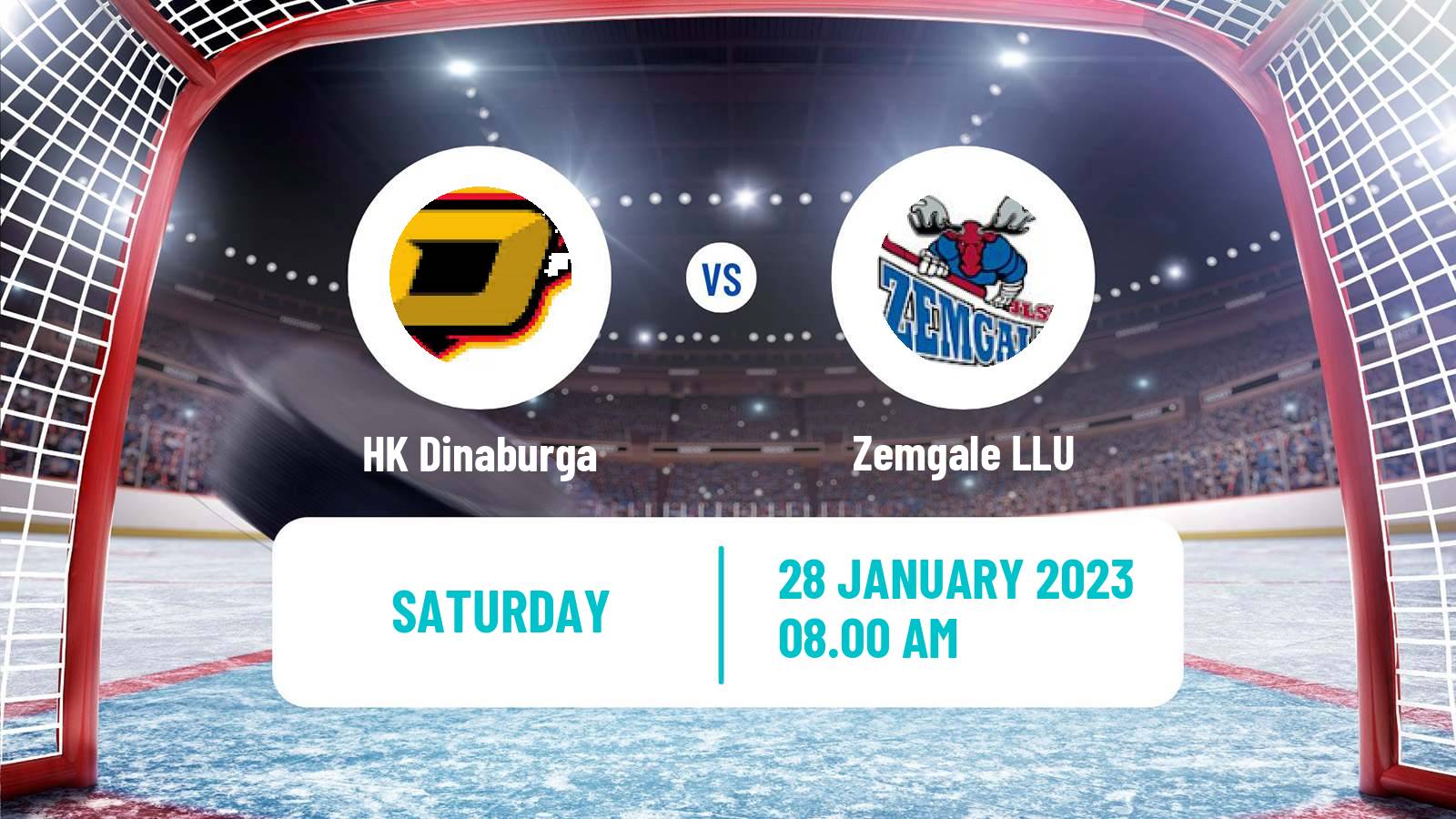 Hockey Latvian Hokeja Liga Dinaburga - Zemgale LLU