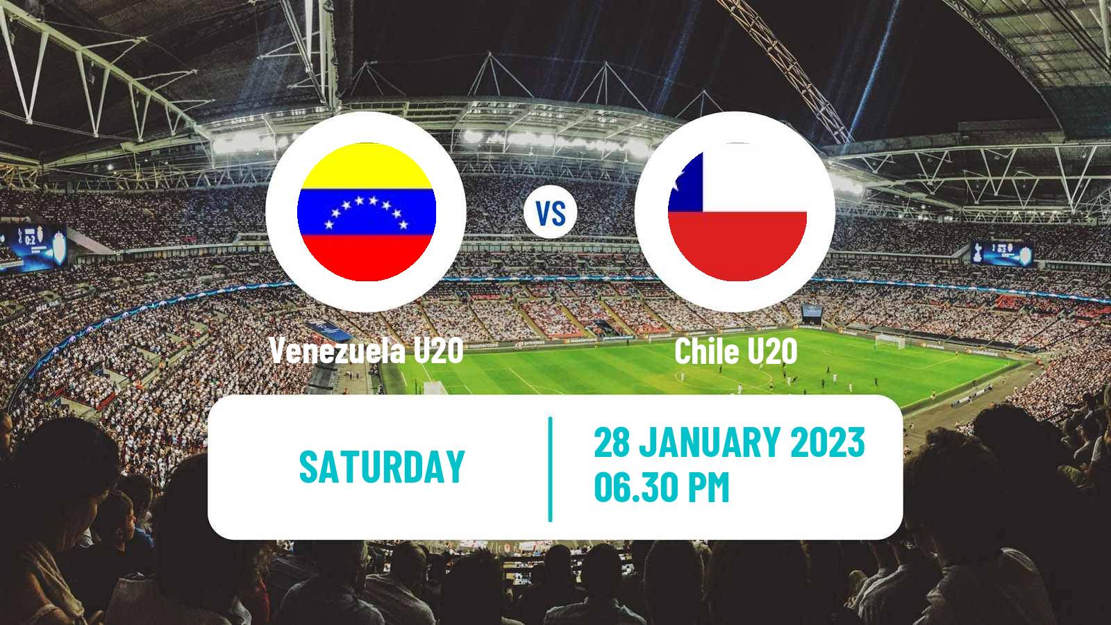 Soccer South American Championship U20 Venezuela U20 - Chile U20