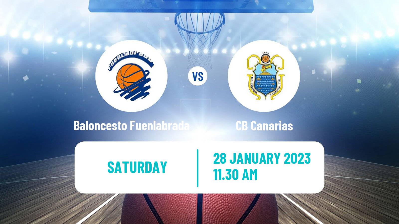 Basketball Spanish ACB League Baloncesto Fuenlabrada - Canarias