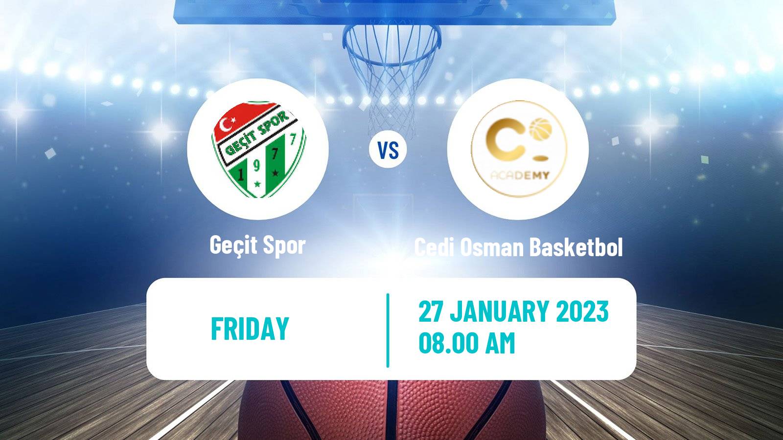 Basketball Turkish TB2L Geçit Spor - Cedi Osman Basketbol