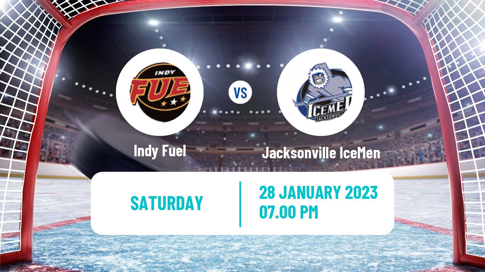 Hockey ECHL Indy Fuel - Jacksonville IceMen