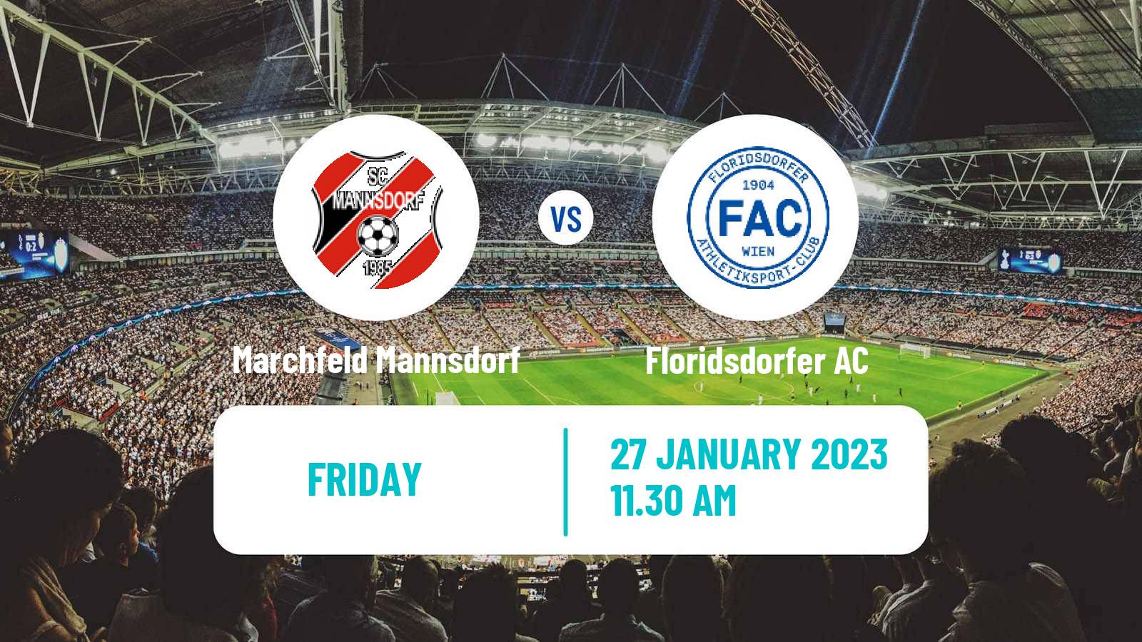 Soccer Club Friendly Marchfeld Mannsdorf - Floridsdorfer AC