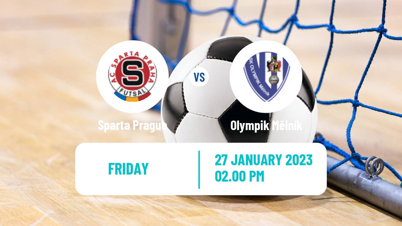 Futsal Czech 1 Futsal Liga Sparta Prague - Olympik Mělník