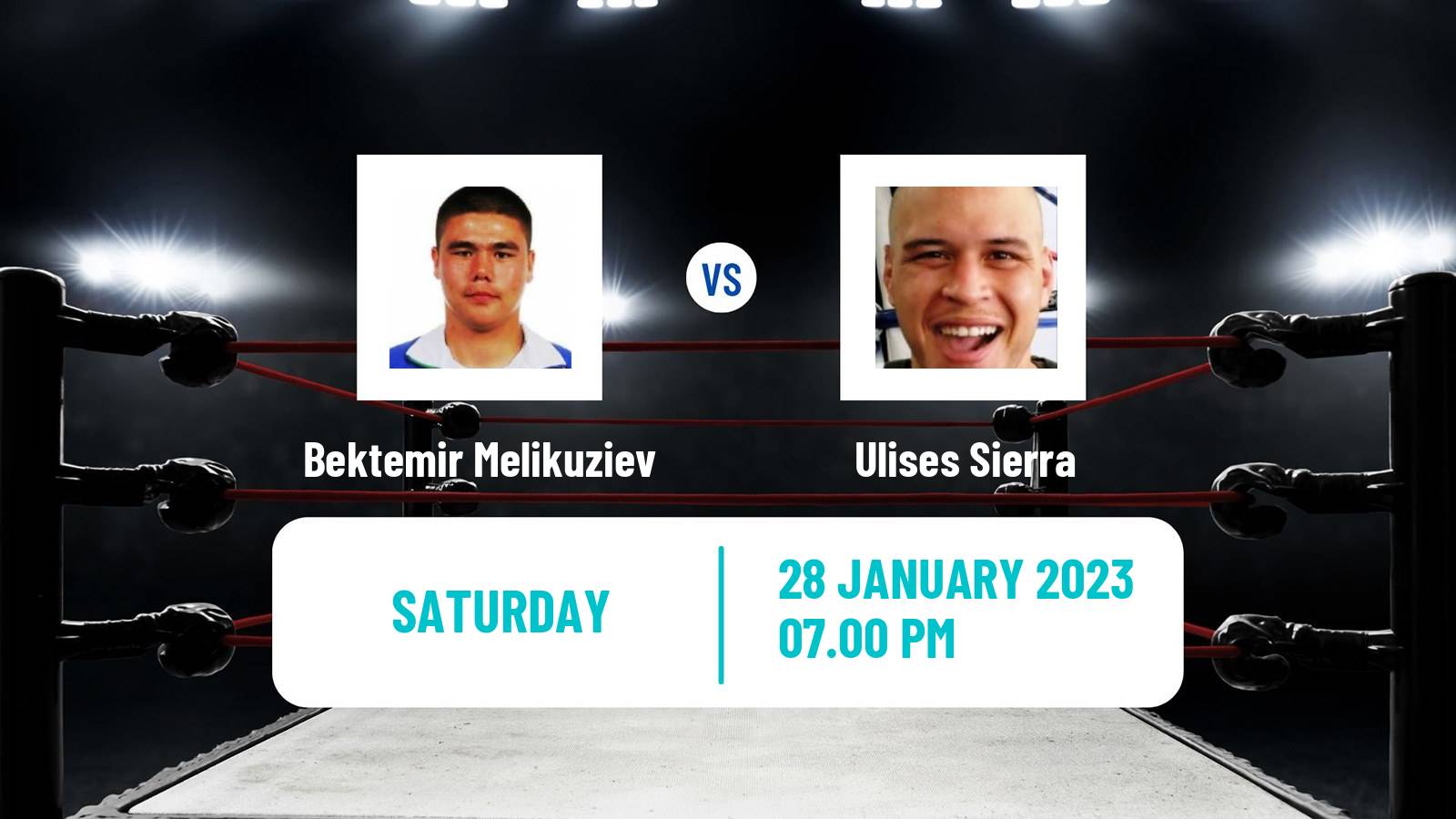 Boxing Boxing Bektemir Melikuziev - Ulises Sierra