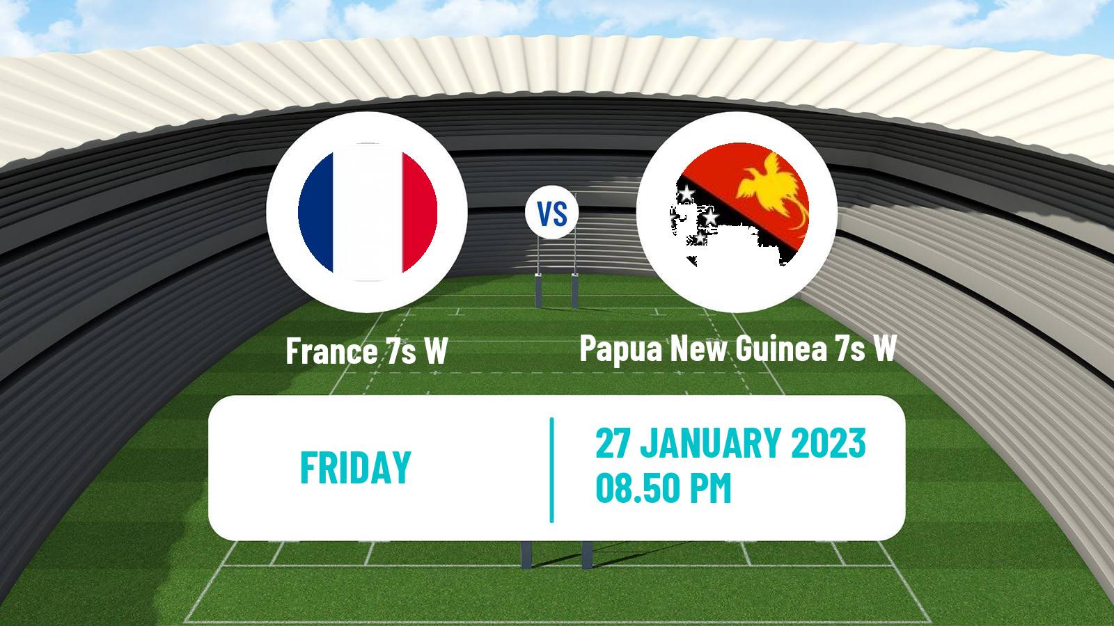 Rugby union Sevens World Series Women - Australia France 7s W - Papua New Guinea 7s W