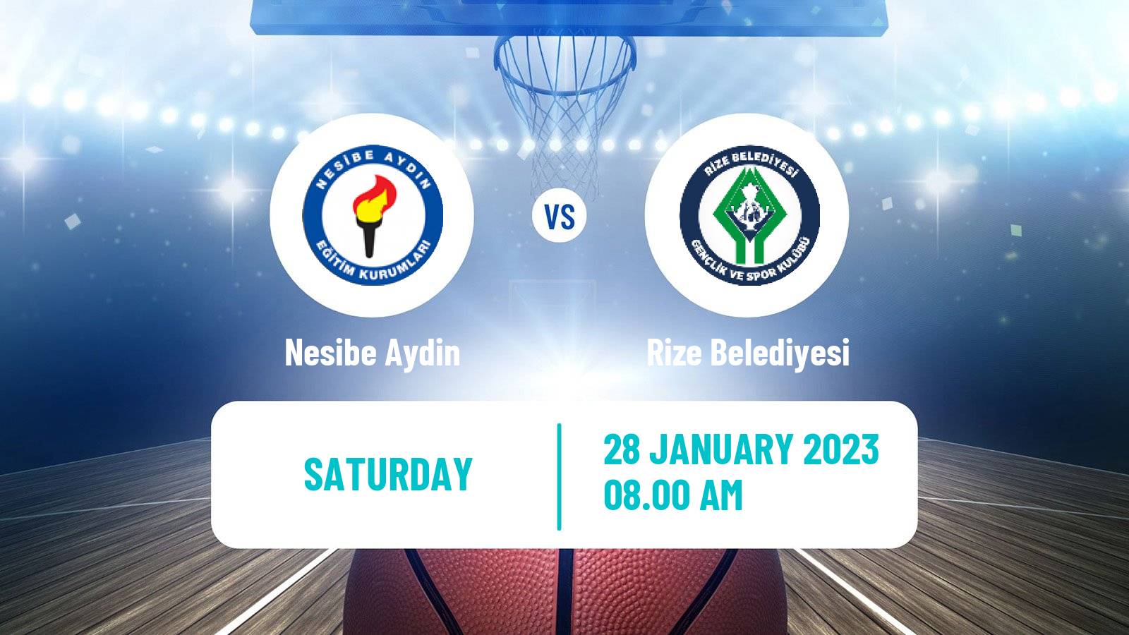 Basketball Turkish Basketball League Women Nesibe Aydin - Rize Belediyesi