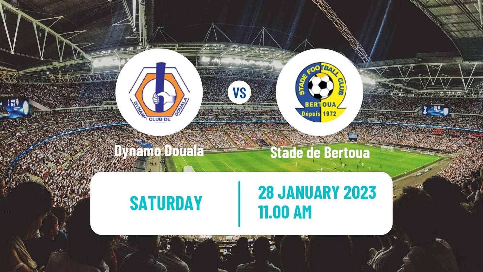 Soccer Cameroon Elite Two Dynamo Douala - Stade de Bertoua