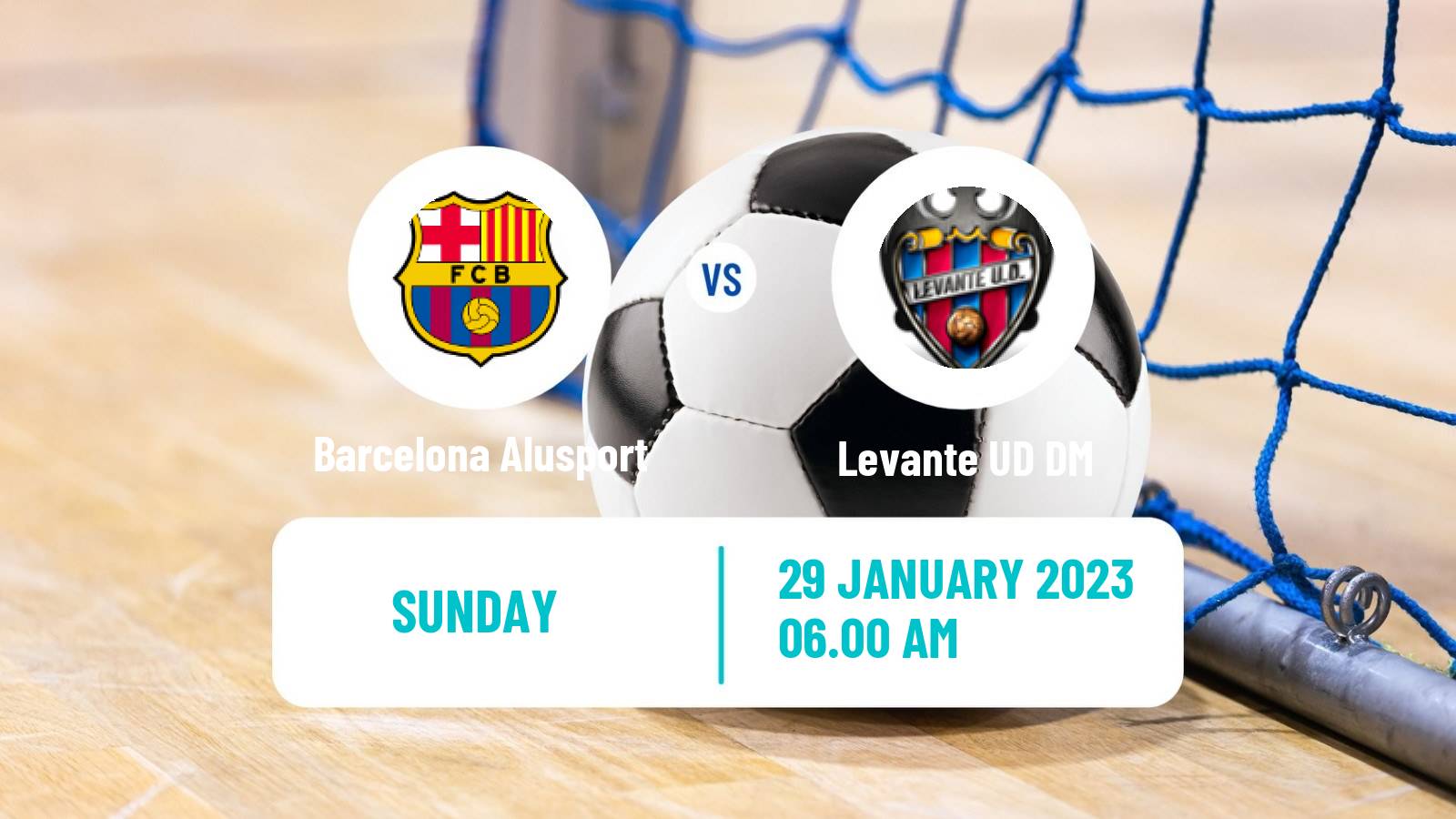 Futsal Spanish Primera Division Futsal Barcelona Alusport - Levante UD DM